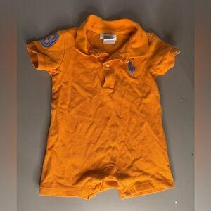 Ralph Lauren Bright Orange Kids Polo